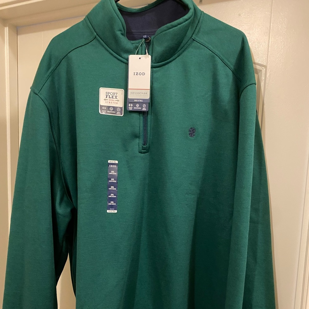 Green Izod Sweater 2X